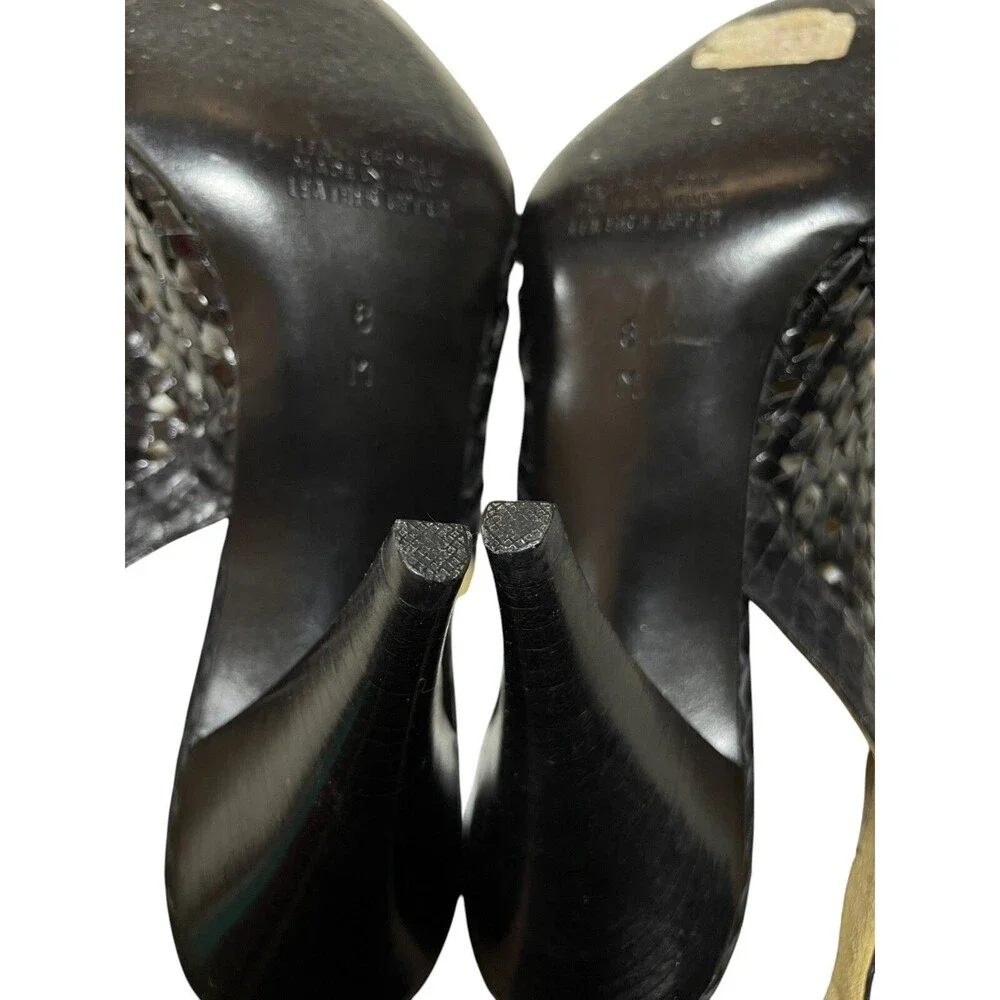 Petra Italy Firenze Shoes 8M 3‎ 1/2 Heel Leather